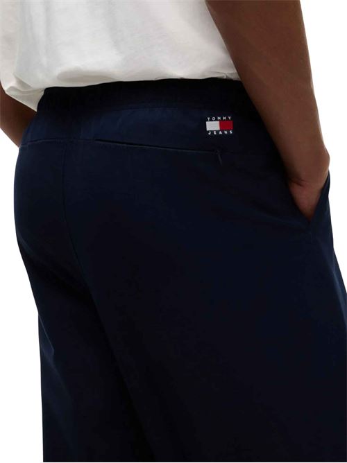 Pantaloni in nylon con logo Tommy Jeans | DM0DM23119C1G